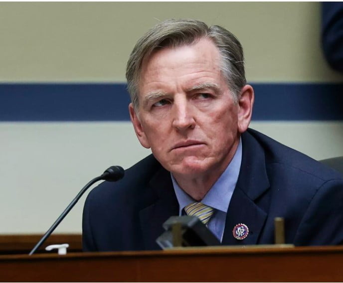 Paul Gosar during censure hearings - Bucks County Beacon - An Accused Doylestown Bigot Takes a Licking and Keeps on Ticking: Nancy Santacecilia