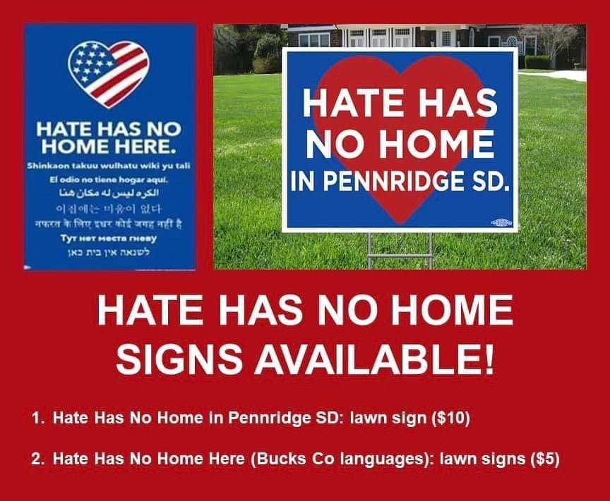 hate has no home