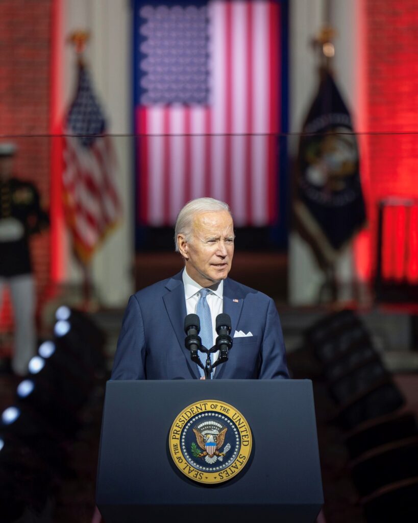 Biden in Philly - Bucks County Beacon - Sounding the Alarm on Extremism, Biden Says ‘MAGA Republicans’ Pose Threat to Democracy