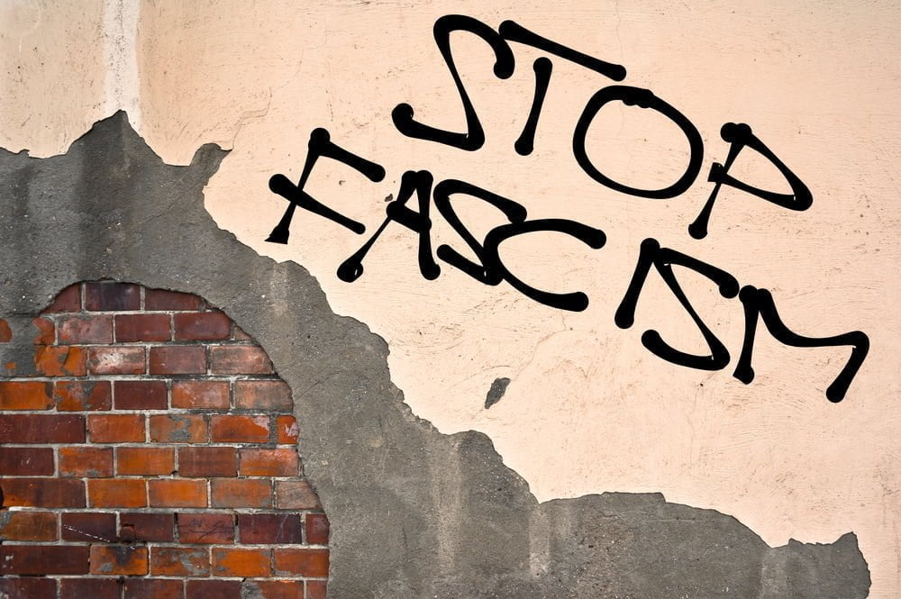 Stop Fascism shutterstock 385696534 - Bucks County Beacon - Who Profits from the New Fascism in Our School Districts?