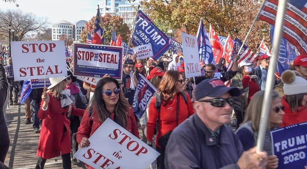 Stop The Steal shutterstock 1867993267 - Bucks County Beacon - Dozens of Republican Candidates for Local County Offices Across Pennsylvania Are 2020 Election 'Truthers'