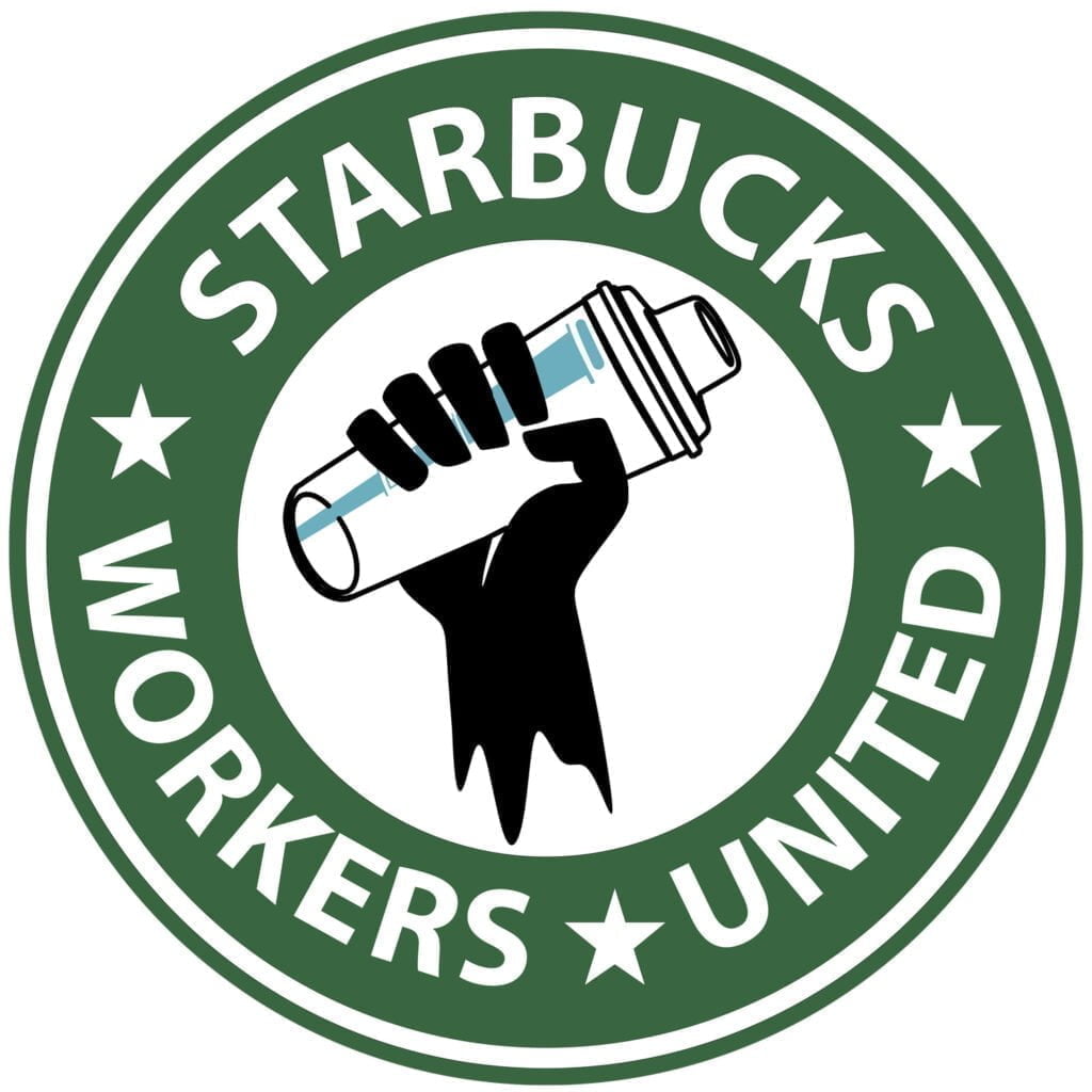 SBWorkersUnitedLogo - Bucks County Beacon - Baristas of the World Unite! Starbucks Workers in Whitehall Unionize