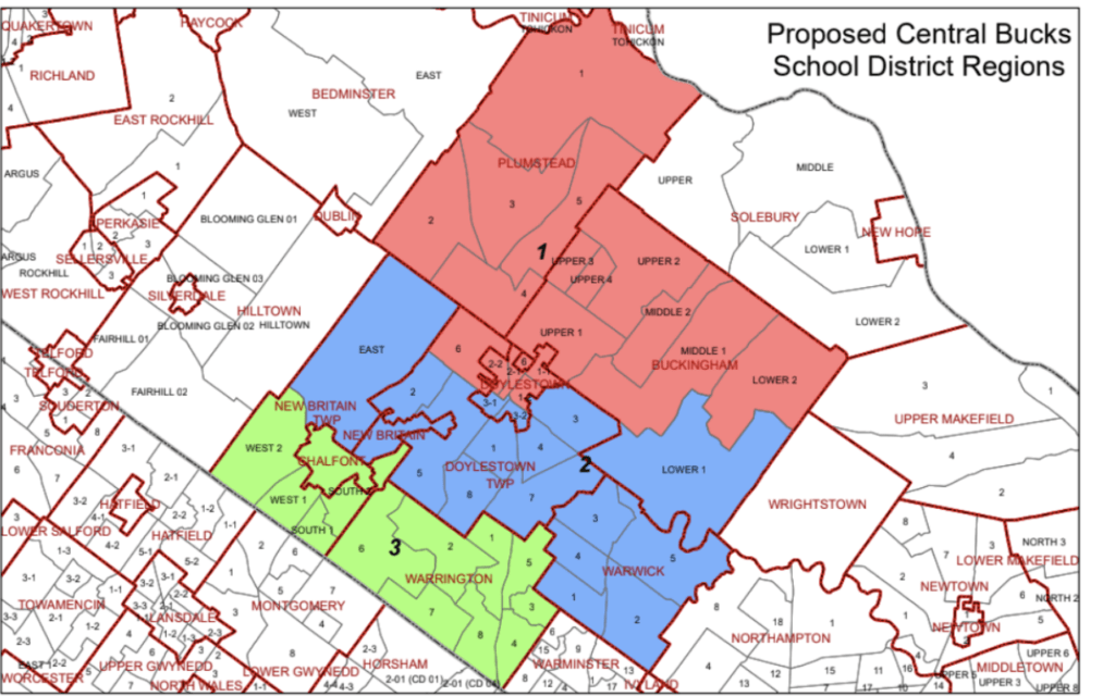 image 20 - Bucks County Beacon - Parents’ Group Files Court Challenge to Central Bucks School District Regions Map