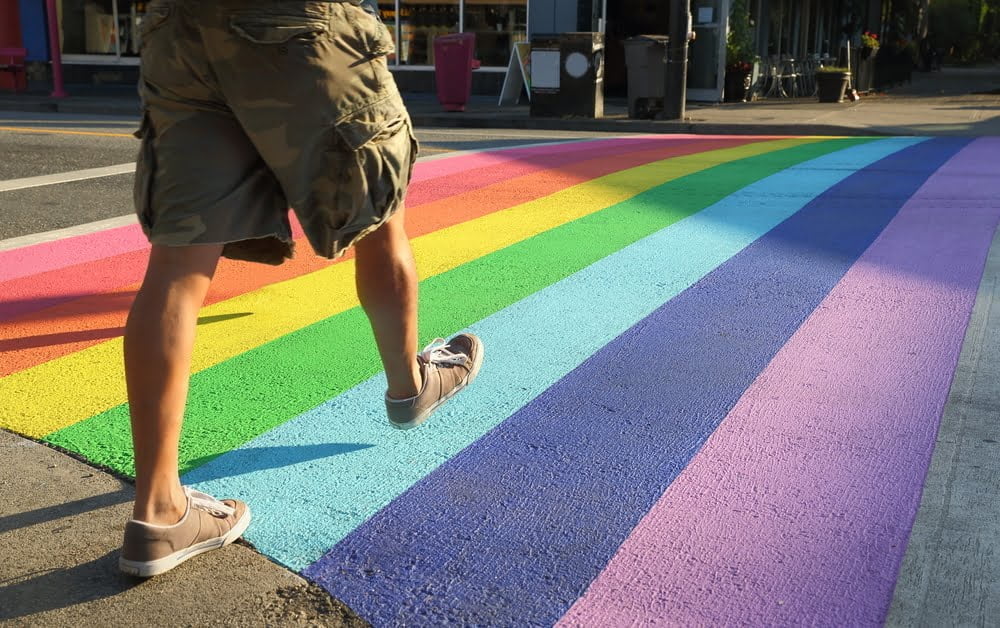 Doylestown Pride Rainbow Crosswalk - Bucks County Beacon - Doylestown Borough Approves Rainbow Pride Crosswalk to Combat Prejudice