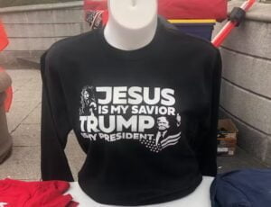 Jesus Trump QAnon Republicans