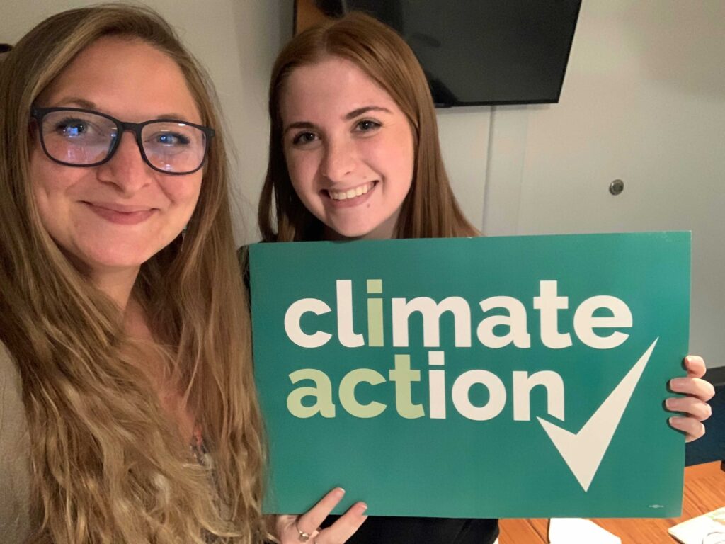 Climate Action Now with Jess and Miah - Bucks County Beacon - Bucks County Changemaker Interview with Conservation Voters of PA's Miah Hornyak