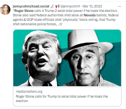 image 82 - Bucks County Beacon - Roger Stone Threatened a Judge Before Donald Trump Threatened a Prosecutor