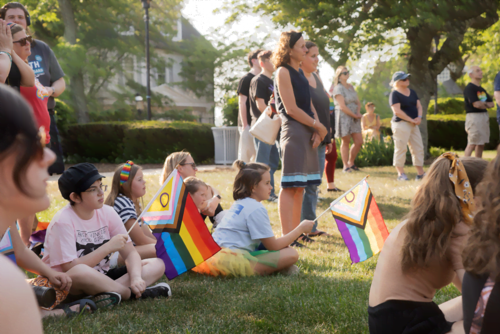 image 1 - Bucks County Beacon - Photo Essay: Doylestown Kicks Off Pride Month with Flag Raisings