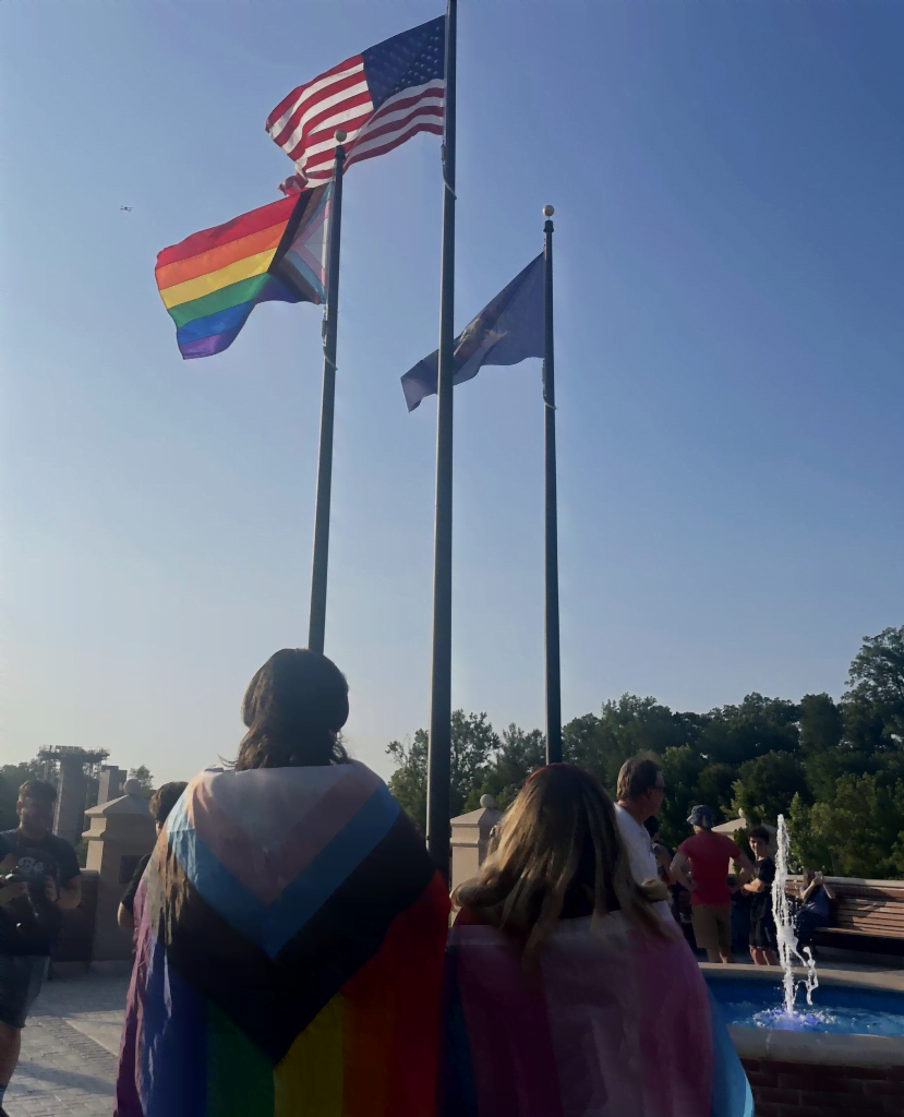 image 5 - Bucks County Beacon - Photo Essay: Doylestown Kicks Off Pride Month with Flag Raisings