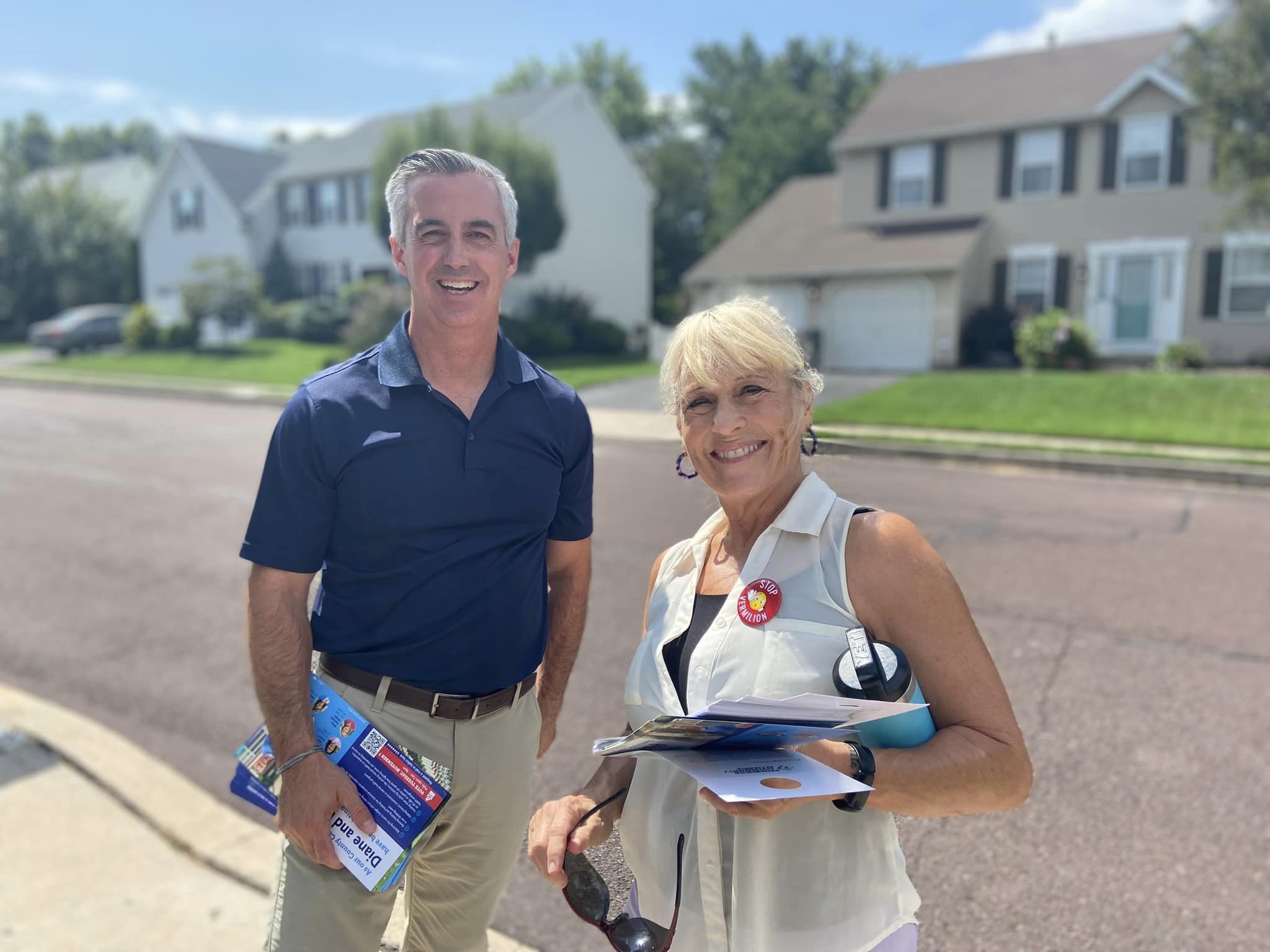 Bob and Diane - Bucks County Beacon - Democratic Bucks County Commissioners Are Running on Their Record of Accomplishments and Bipartisanship