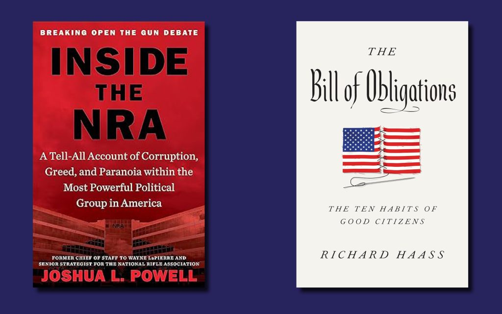books image - Bucks County Beacon - Book Reviews: Inside the NRA Vs. The Bill of Obligations – What Defines Democracy?
