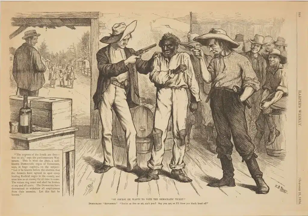 lithograph - Bucks County Beacon - When America Refused To Hold White Supremacist Terrorists Accountable, It Made Itself Into A Klan Country 