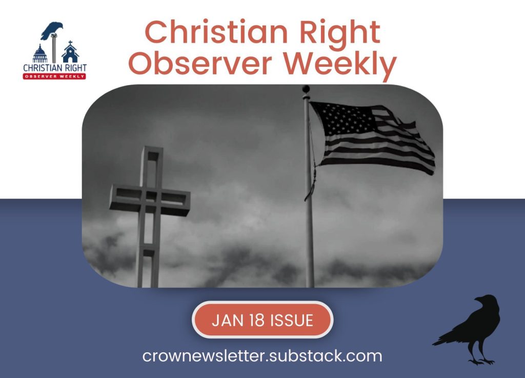 CROW Launch - Bucks County Beacon - Christian Right Observer Weekly Launches to Unmask Authoritarian Threat ‘Wrapped in a Flag and Carrying a Cross'
