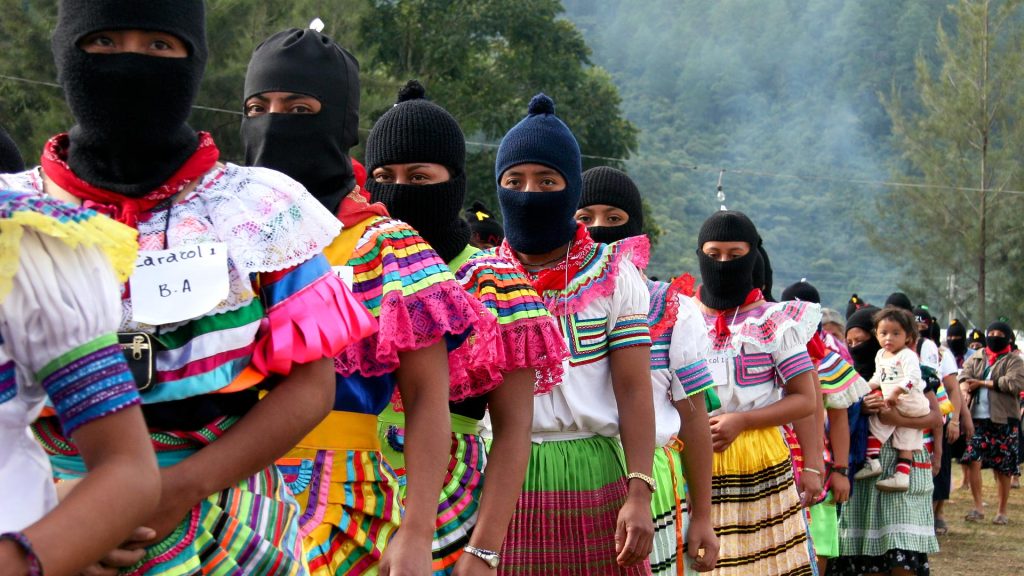 Zapatistas women - Bucks County Beacon - Zapatistas at 30: Building and Inspiring Autonomy