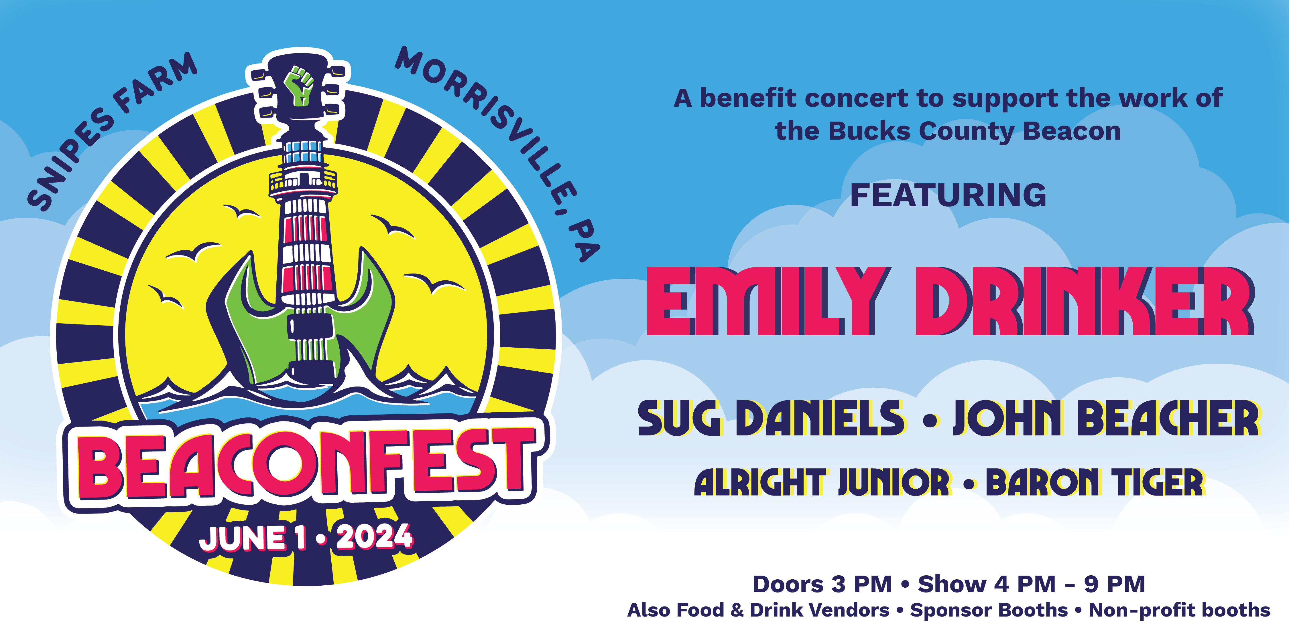 Beaconfest - a benefit concert to support the work of the Bucks County Beacon