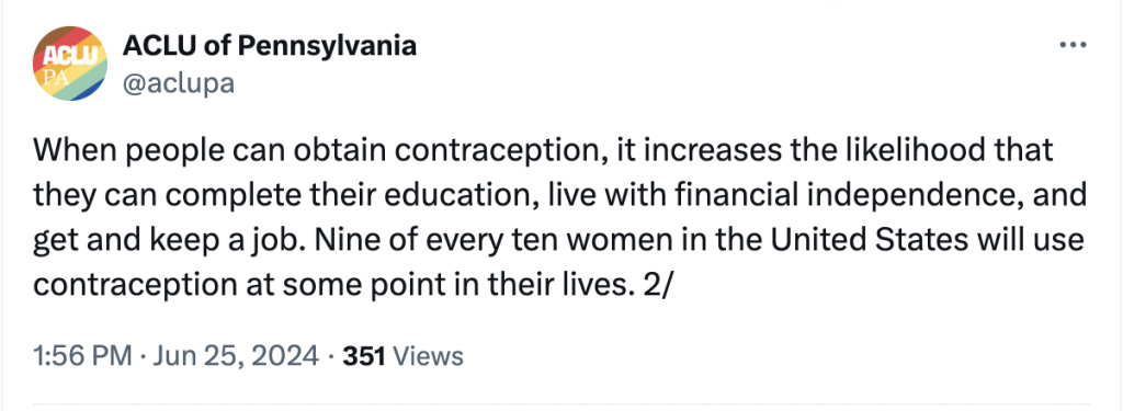 image 2 - Bucks County Beacon - Pennsylvania House Bill Guaranteeing Women Access to Contraception Actually Passed with Some GOP Support. We’ll See About the State Senate