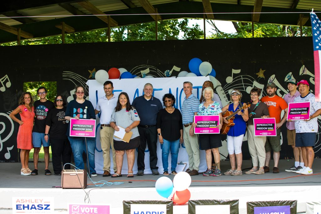 Morrisville Rally Speakers - Bucks County Beacon - Photo Essay: Bucks County Democrats 'Rally for Our Rights' in Morrisville