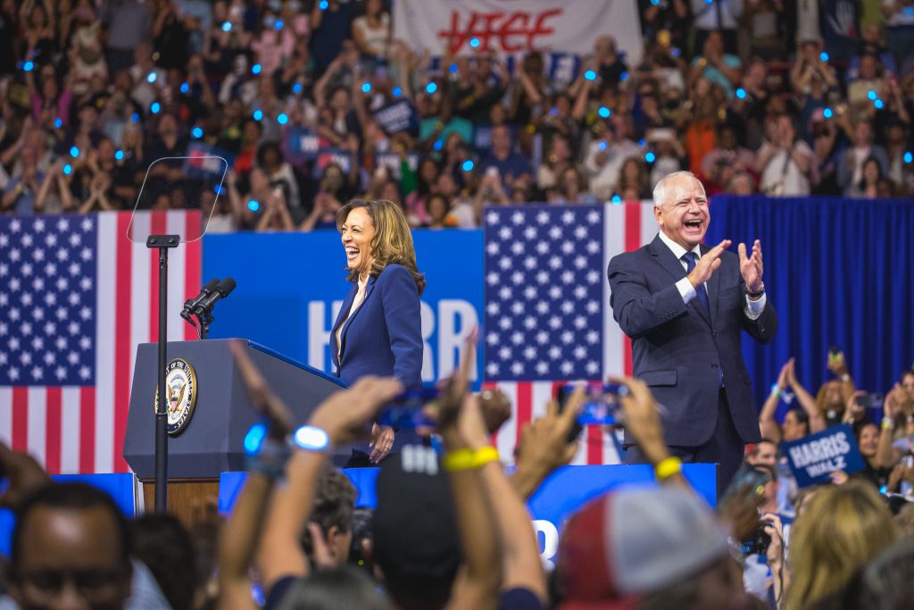 Photo Essay: Joyful Warriors Kamala Harris And Tim Walz Launch ...