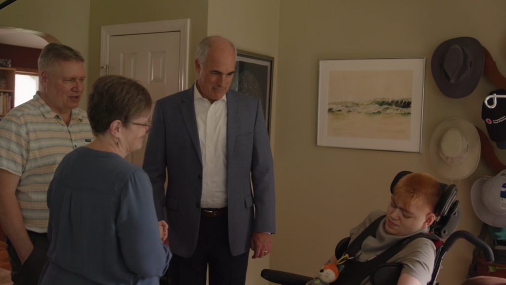 FM 05 CASEY LivingRoom 2 - Bucks County Beacon - Senator Bob Casey Meets with Bucks County Family to Discuss Legislation Helping Families with Children with Disabilities