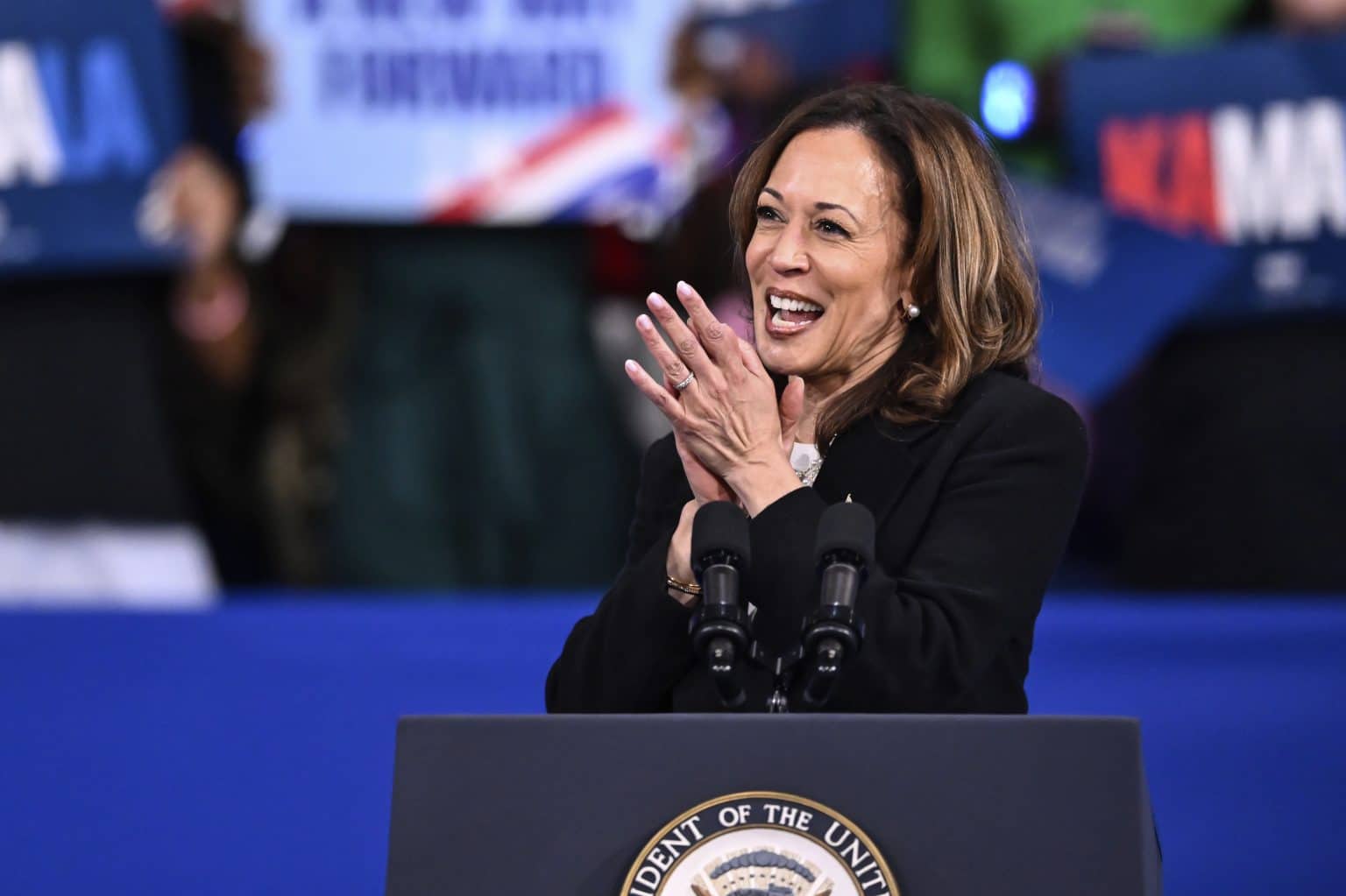 In Swing States, Harris Touts Republican Endorsements While Trump Leans ...