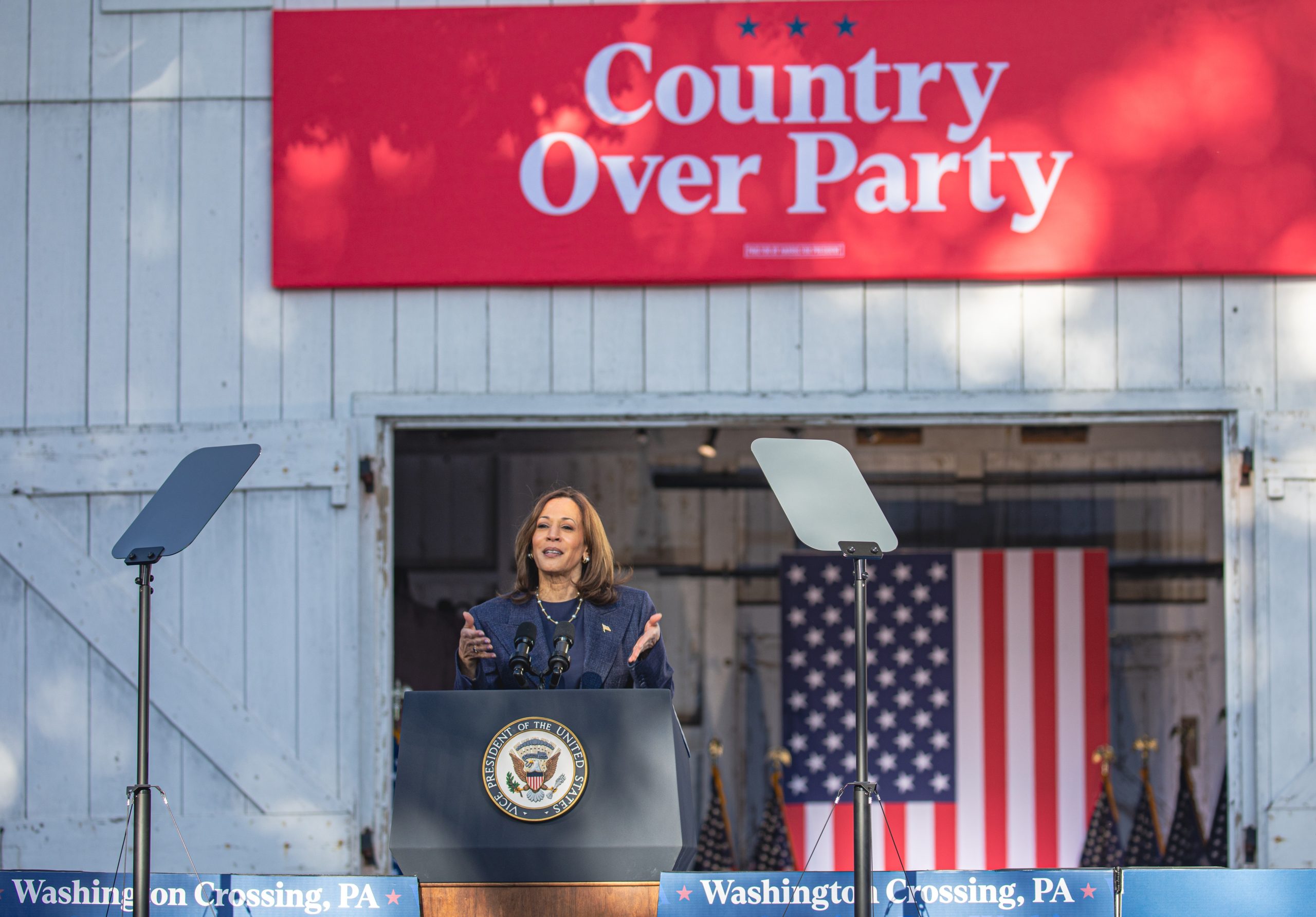 Kamala Harris Country Over Party edited scaled - Bucks County Beacon - Home