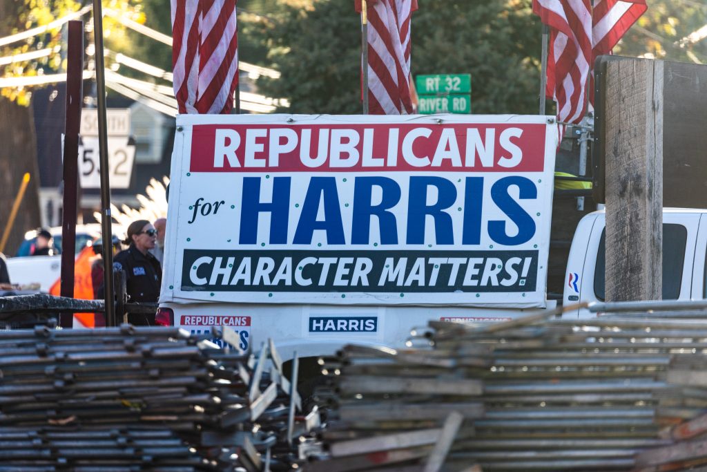 Republicans for Harris 1 - Bucks County Beacon - Photo Essay: Kamala Harris Rally in Bucks County Showcases Republican Supporters Who Are Putting 'Country Over Party'