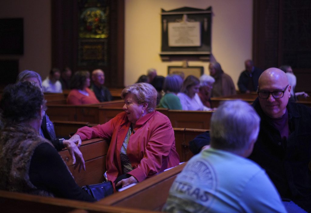 Rev David Peck1 - Bucks County Beacon - Pennsylvania Priest Teaches Ancient Techniques for Surviving Today's Political Turmoil