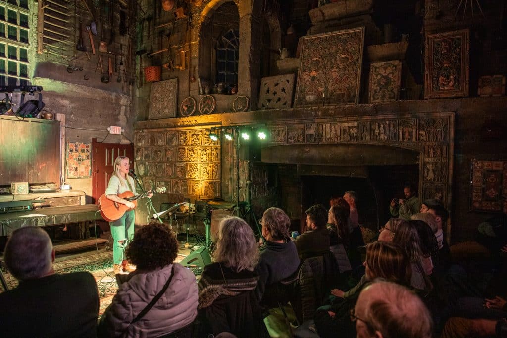 Tileworks chelsea crowd - Bucks County Beacon - Dirty Dollhouse's Chelsea Mitchell and Greg Sover Provides a 'Night of Song' to a Sold-Out Show at The TileWorks