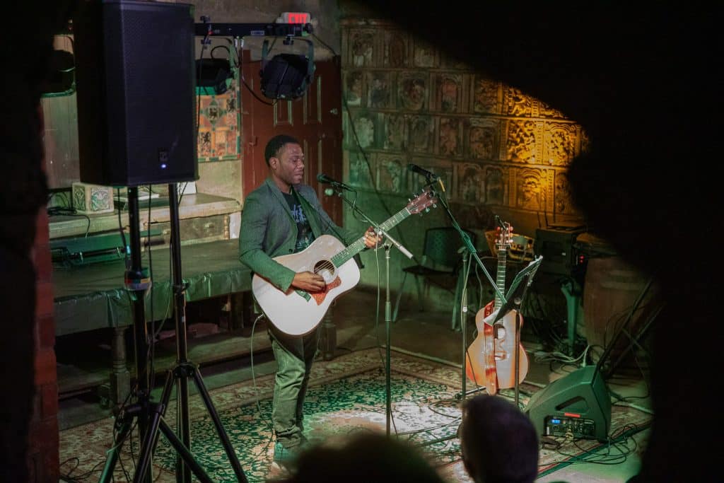 tileworks greg4 - Bucks County Beacon - Dirty Dollhouse's Chelsea Mitchell and Greg Sover Provides a 'Night of Song' to a Sold-Out Show at The TileWorks