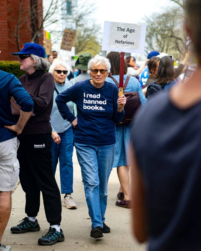 Doylestown April 19 8 - Bucks County Beacon - Photo Essay: Doylestown Action League's 'Day of Action' Against the Trump Administration's Assault on Democracy