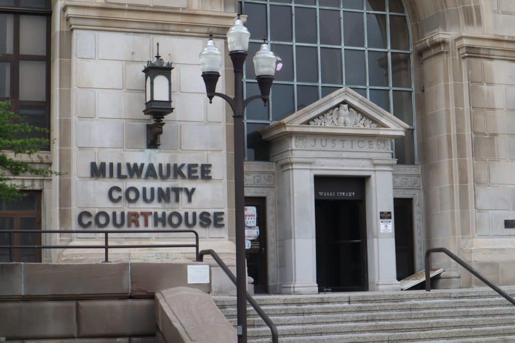 The Milwaukee County Courthouse. Photo by Isiah Holmes/Wisconsin Examiner.