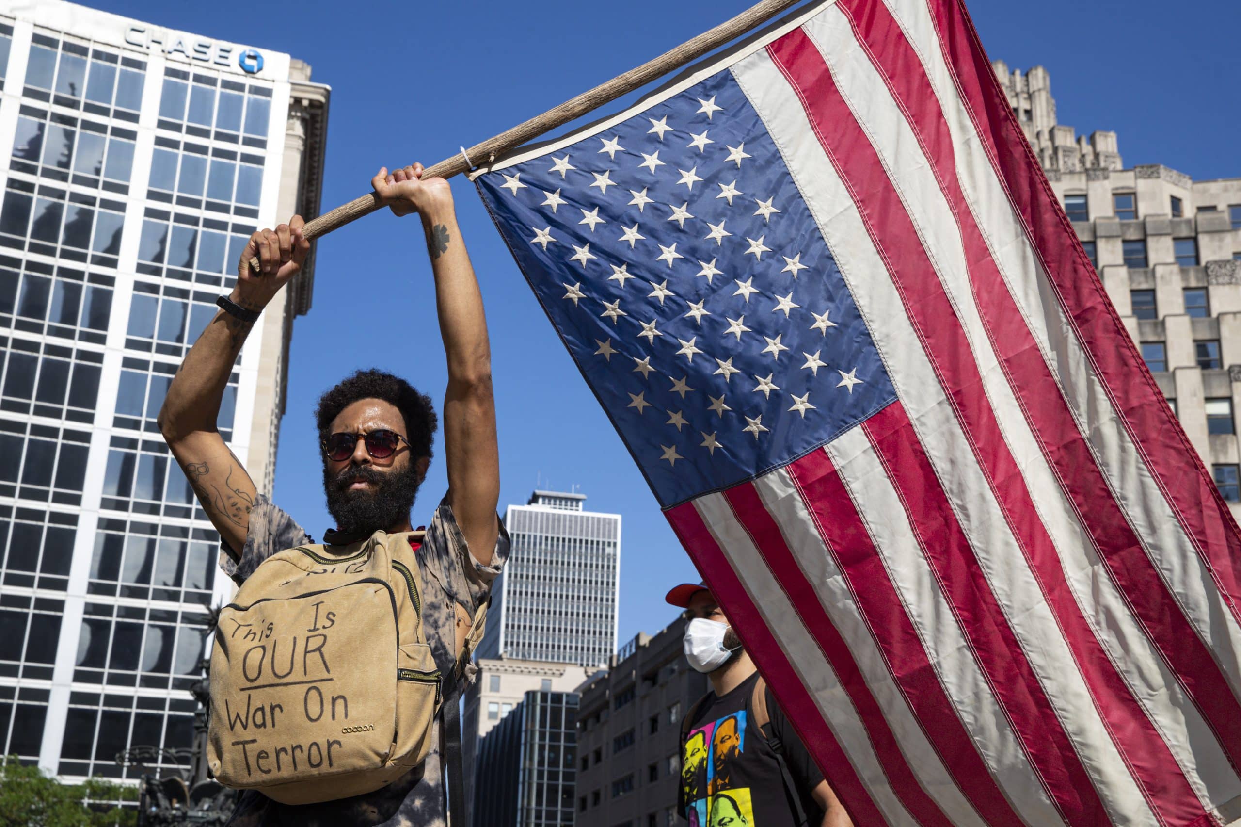 George Floyd Lead scaled - Bucks County Beacon - Photo Essay: Looking Back at 10 Days in 2020 of Fervent Non-stop Protests for George Floyd