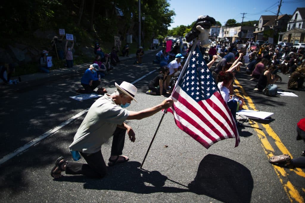 Geroge Floyd 1 - Bucks County Beacon - Photo Essay: Looking Back at 10 Days in 2020 of Fervent Non-stop Protests for George Floyd