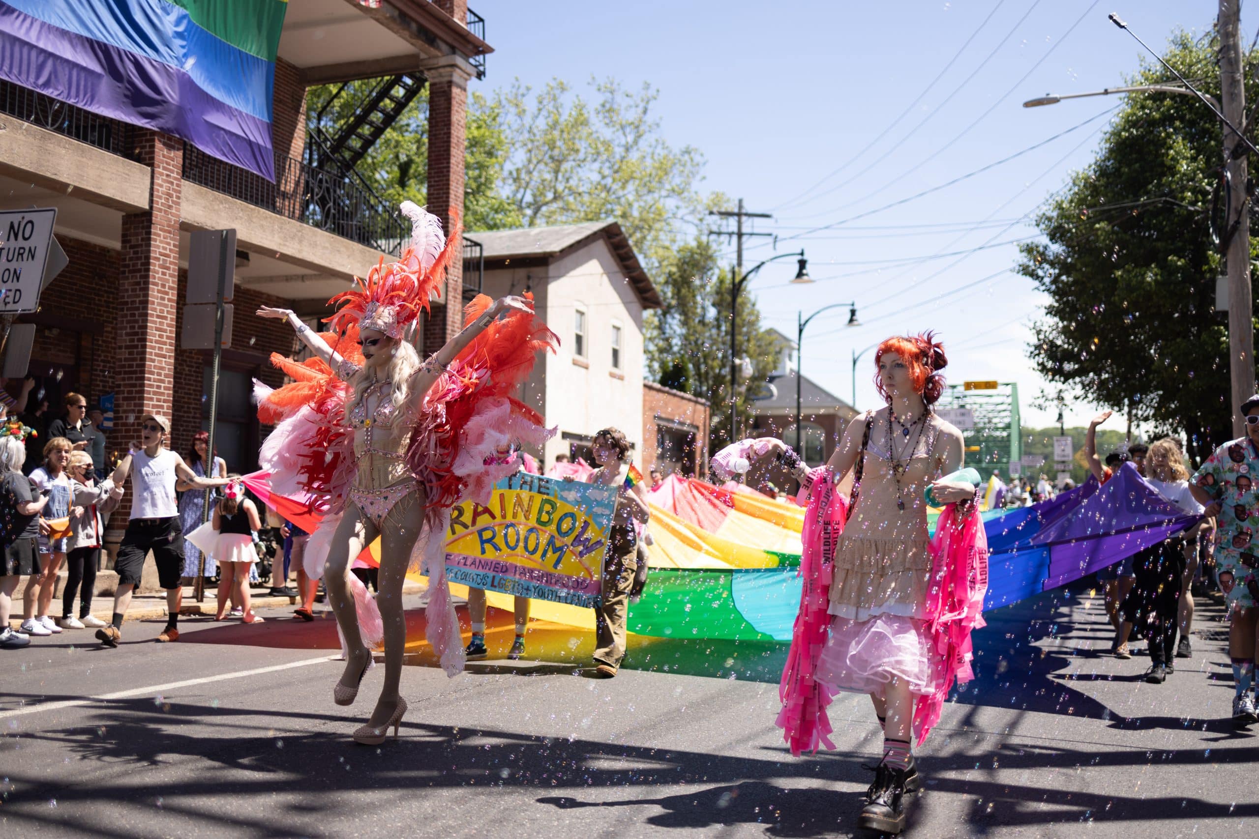 New Hope Pride Parade Lead scaled - Bucks County Beacon - New Hope Pride: History, Art, Rights, and Resilience