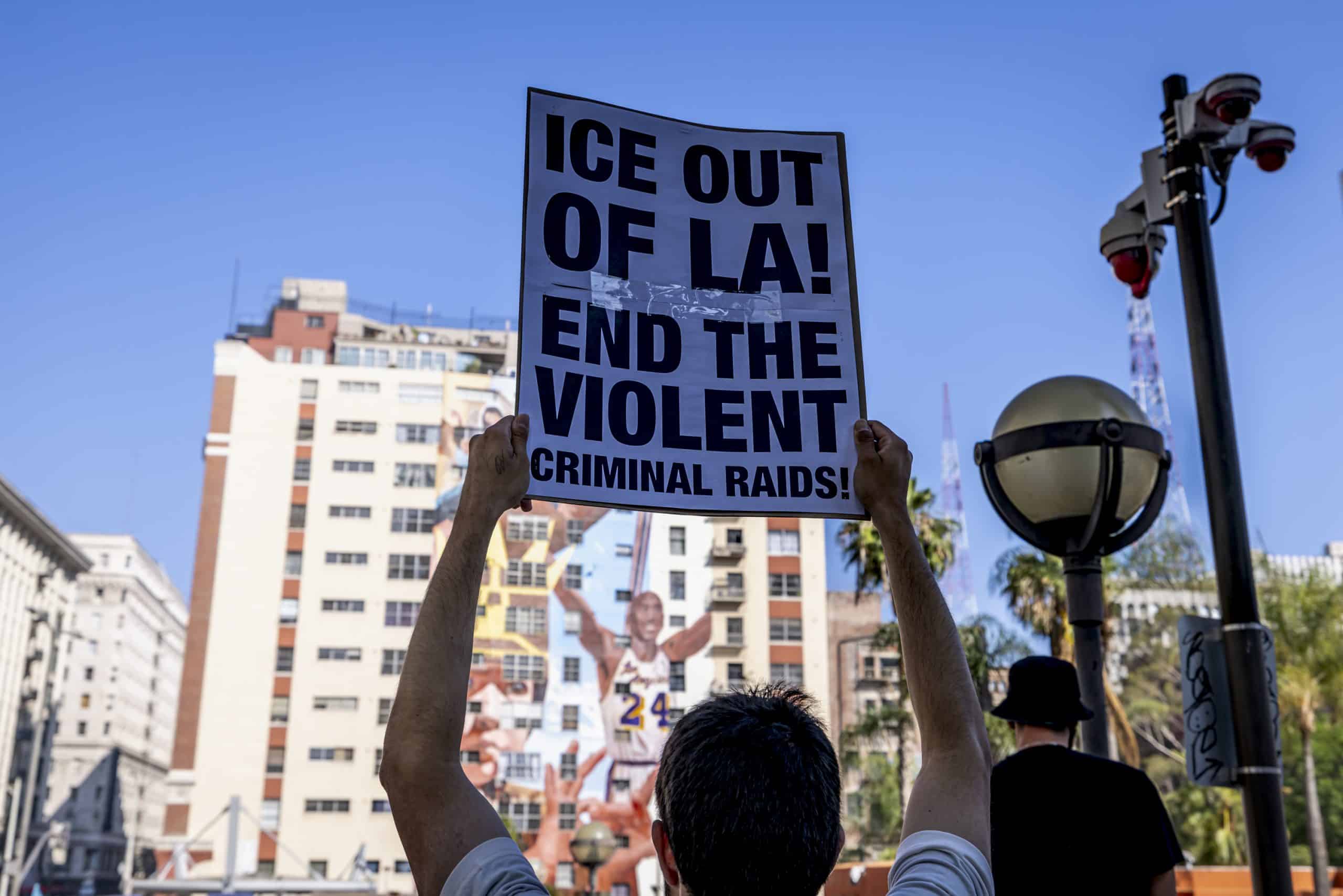 CYRIL 11 3P6A776806112025 LA ICE DAY 6 NIGRO 1 scaled - Bucks County Beacon - Photo Essay: Trump's Militarized War on Immigrants Meets Citizen Resistance in Los Angeles