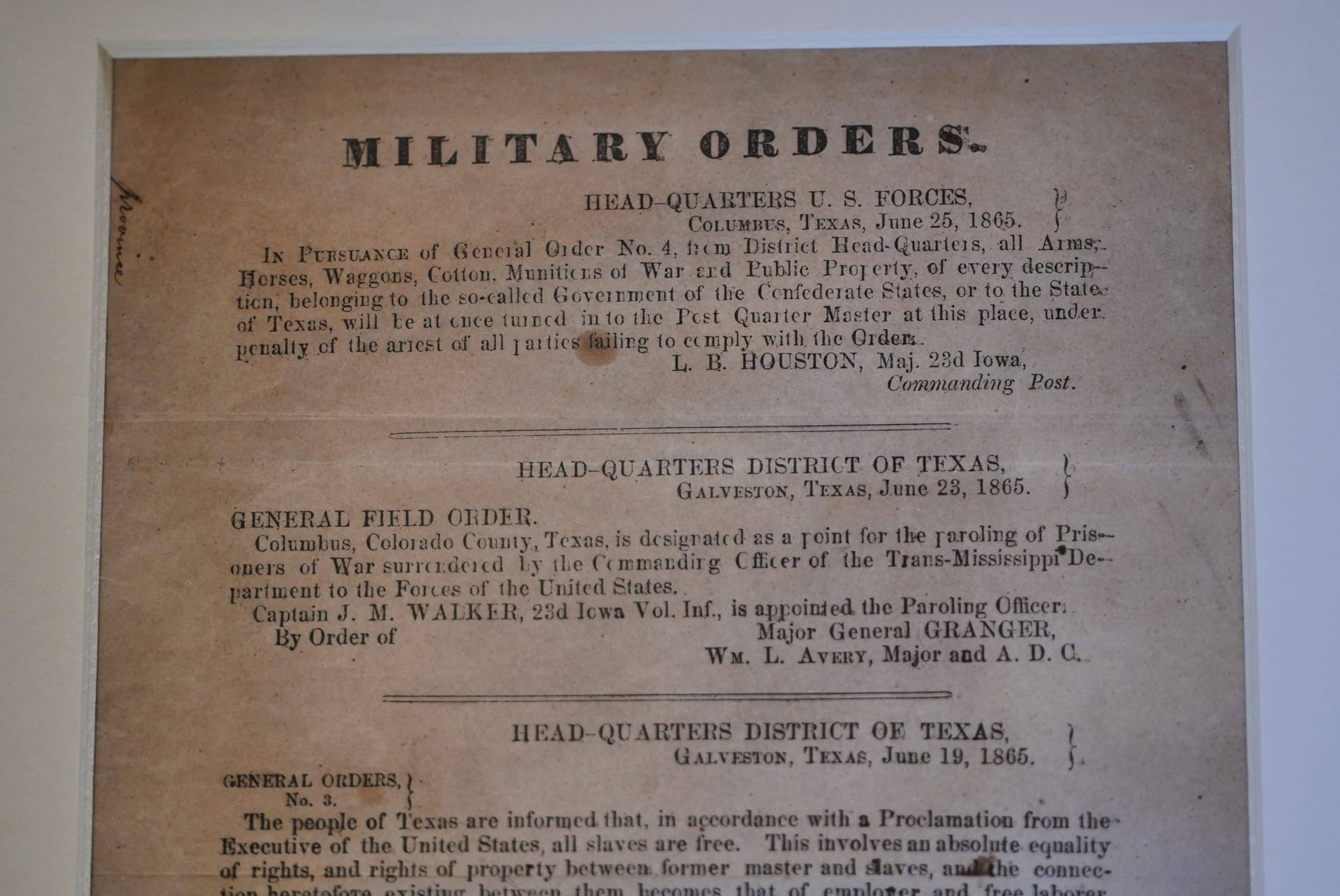 Juneteenth Hand Bills scaled - Bucks County Beacon - Juneteenth Started With Handbills Proclaiming Freedom. Here's What They Said
