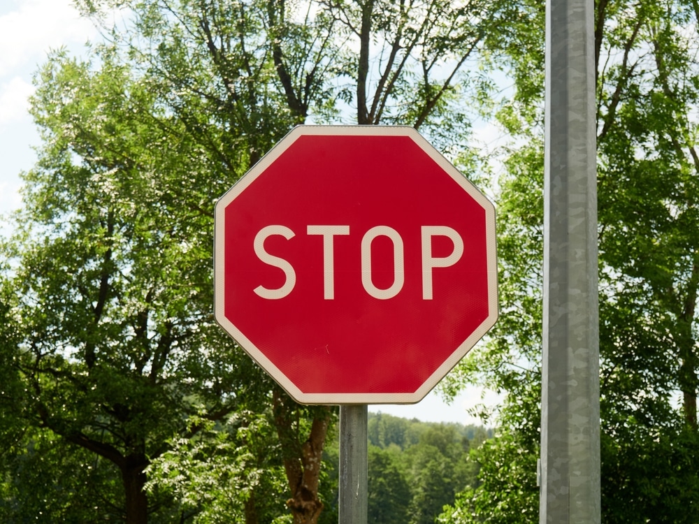 Stop sign - Bucks County Beacon - Concerned Citizens Urge Preservation – Not a Condominium Development – For Doylestown Township’s Historic Hart Property