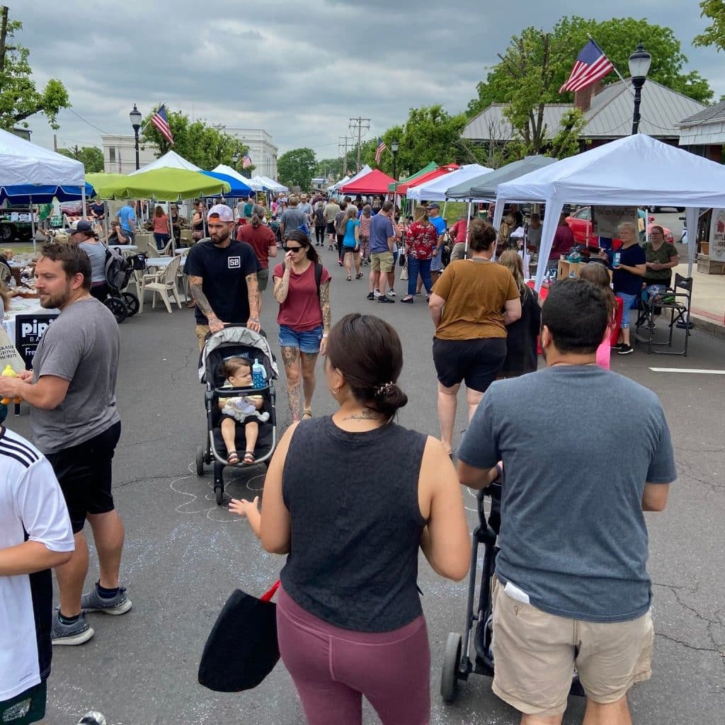 summer at the PFM - Bucks County Beacon - It’s Farmers Market Season In and Around Bucks County