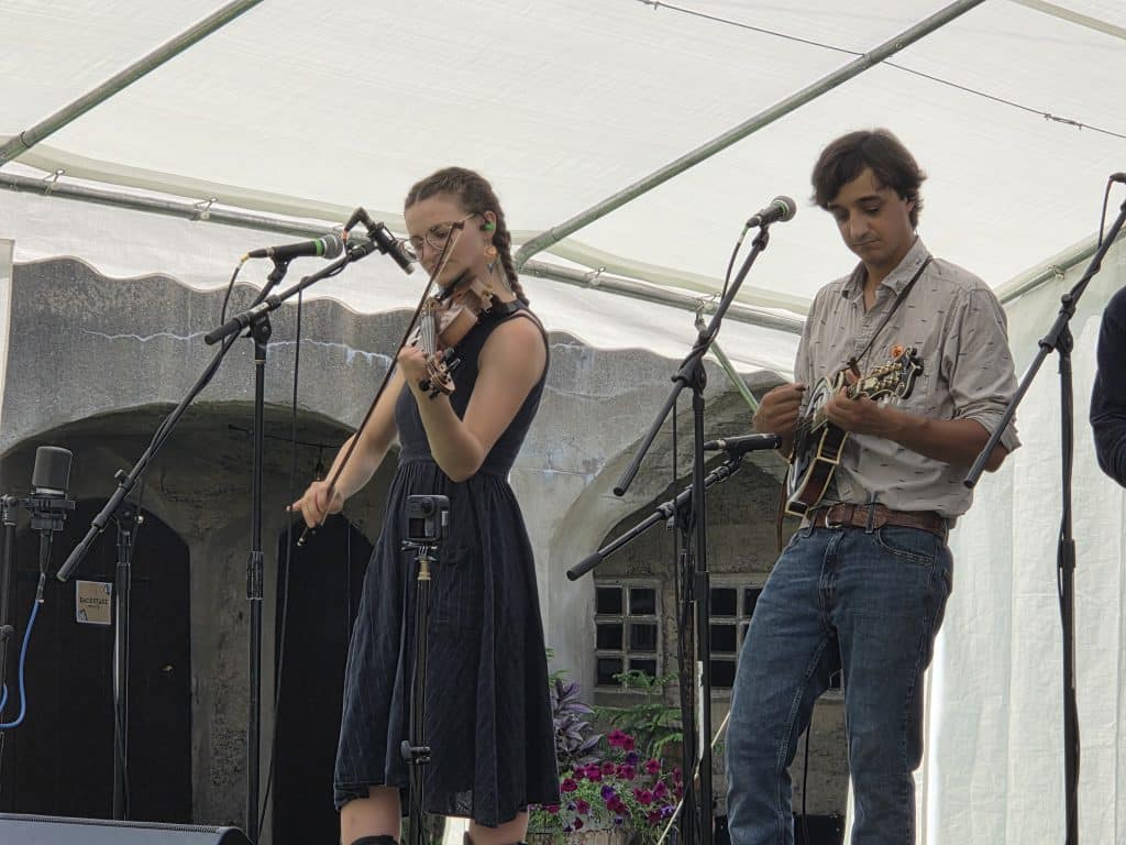 Serene Green Bluegrass - Bucks County Beacon - Bluegrass Fans Enjoy Summer Concert at Doylestown’s TileWorks