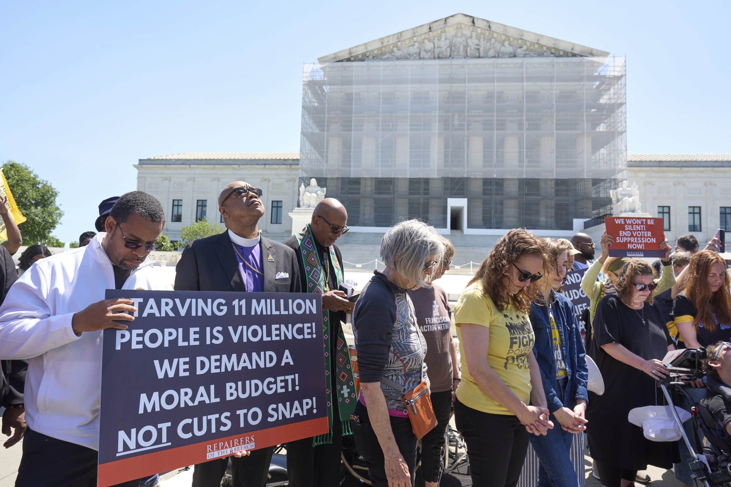 Trump GOP Budget Protest SNAP scaled - Bucks County Beacon - 10 Ways the GOP Budget Will Make Life Worse for Americans