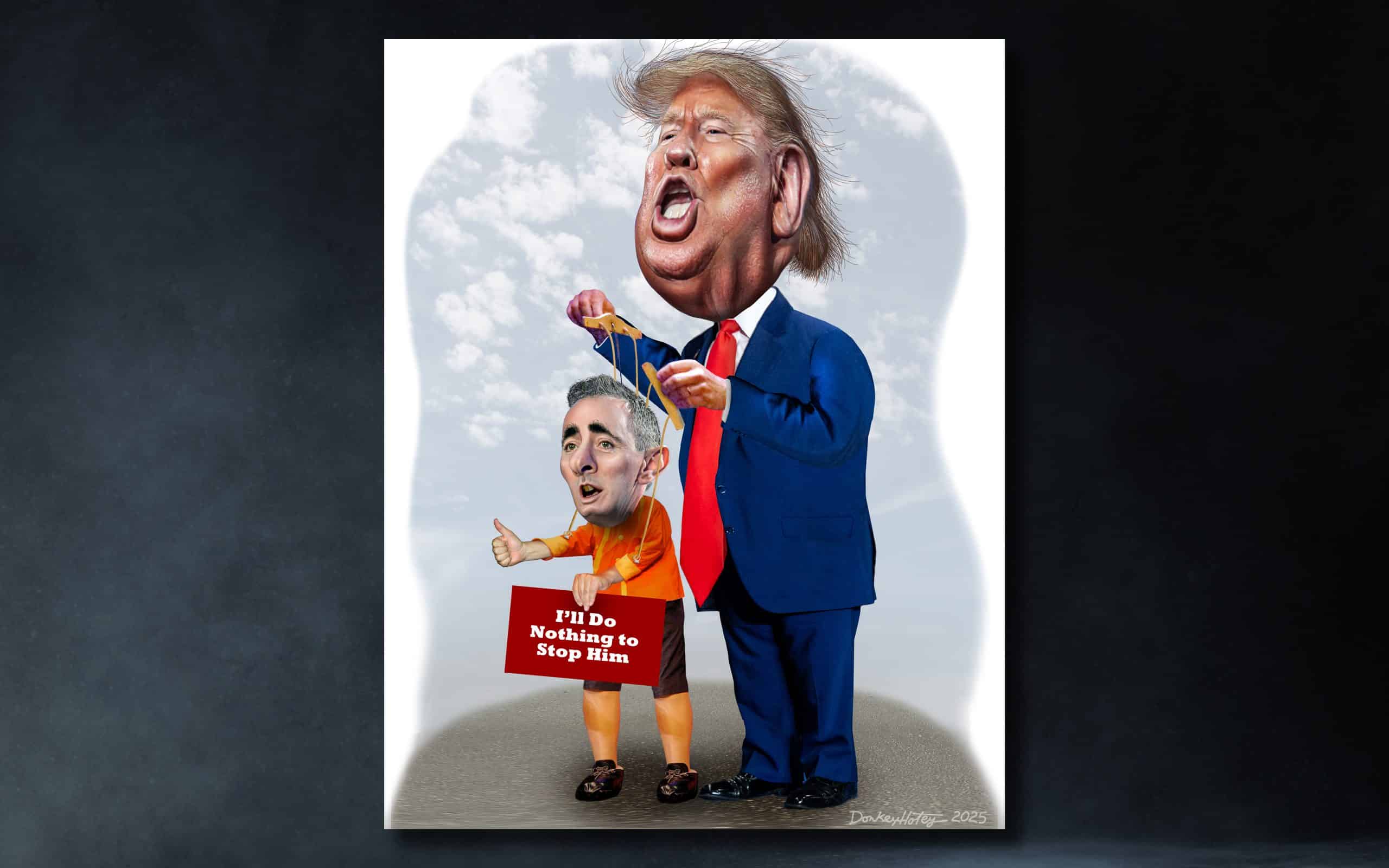 fitz trump puppets dark bg scaled - Bucks County Beacon - Here’s Why Rep. Brian Fitzpatrick’s Vote Against Trump’s ‘Big Beautiful Bill’ Is More About Political Theater Than Political Conviction