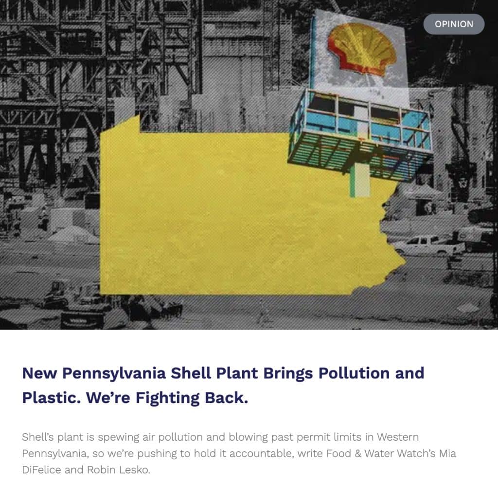 Image 8 23 25 at 5.29 AM - Bucks County Beacon - Pennsylvania Gave Shell a $1.65 Billion Tax 'Windfall' to Come to the State. Now the Company Wants to Sell Its Plant
