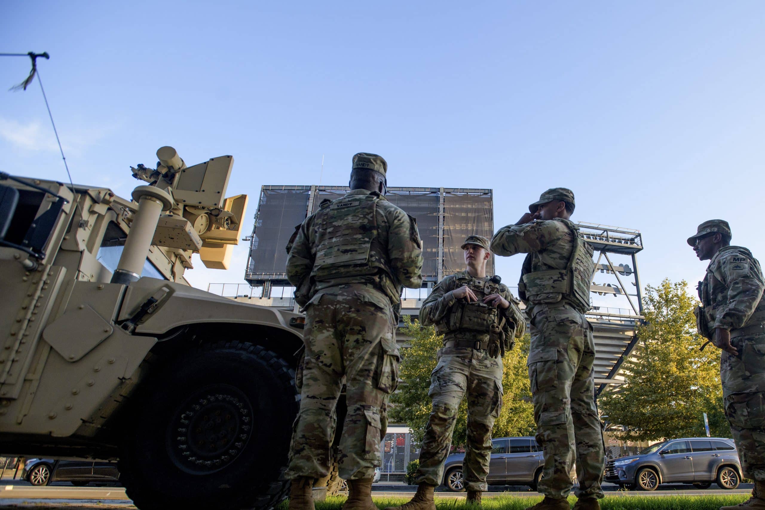 Trump DC Military Occupation scaled - Bucks County Beacon - OPINION: In Trump’s Military Occupation of DC, Crime is Not the Point