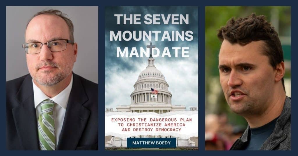 Boedy Seven Mountains Kirk - Bucks County Beacon - Interview: Charlie Kirk Was ‘Face of Christian Nationalism’ Trying to Conquer the Education ‘Mountain’