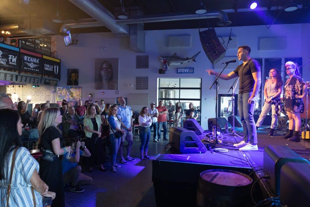 Danny Ceisler Labor Day Speaks - Bucks County Beacon - Photo Essay: Bucks County Democratic Sheriff Candidate Danny Ceisler Rocks Labor Day Fundraiser with Local Music Legends