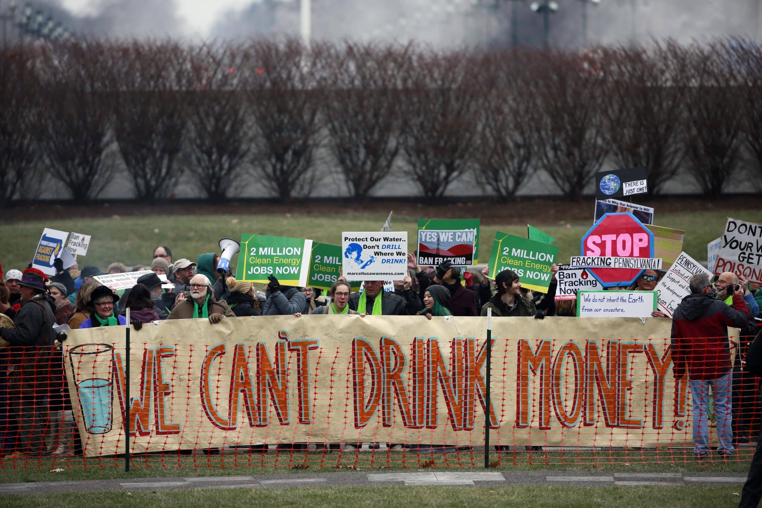 Fracking We Cant Drink Money scaled - Bucks County Beacon - Two Pennsylvania Towns Seek Public Funding for Water Systems Amid Claims That Fracking Contaminated Their Wells