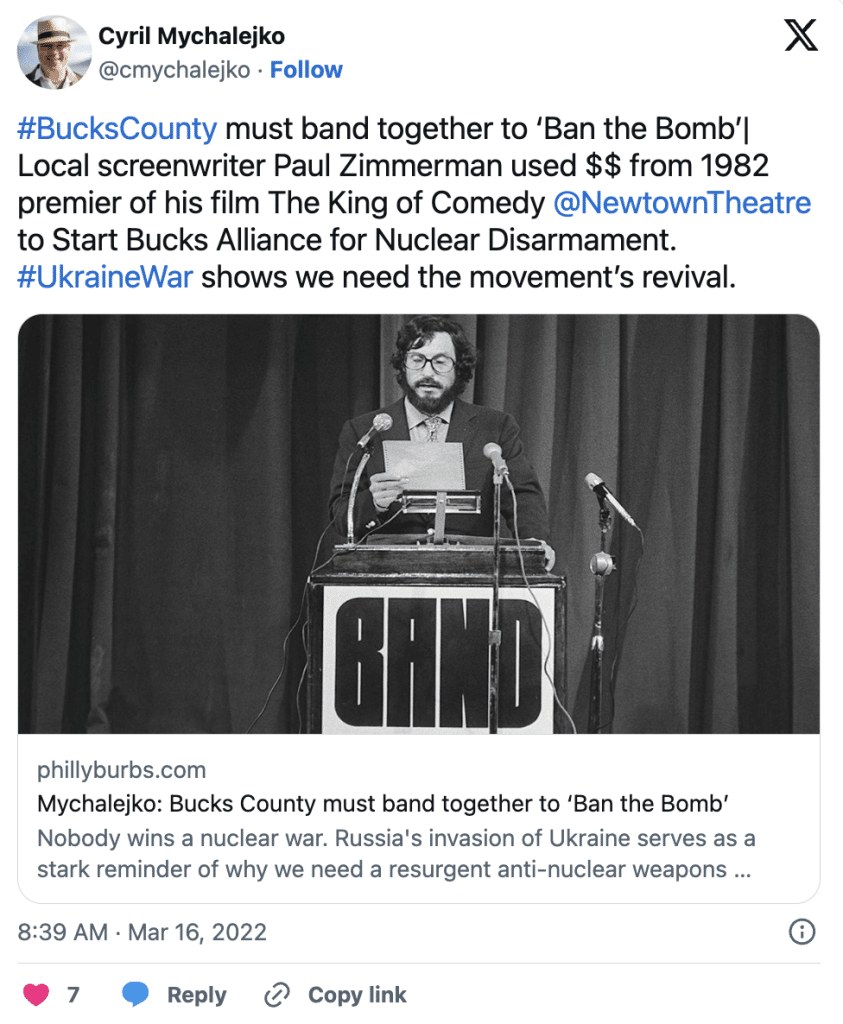 Peace Center BAND - Bucks County Beacon - Bucks County's Peace Center Isn't Going Anywhere