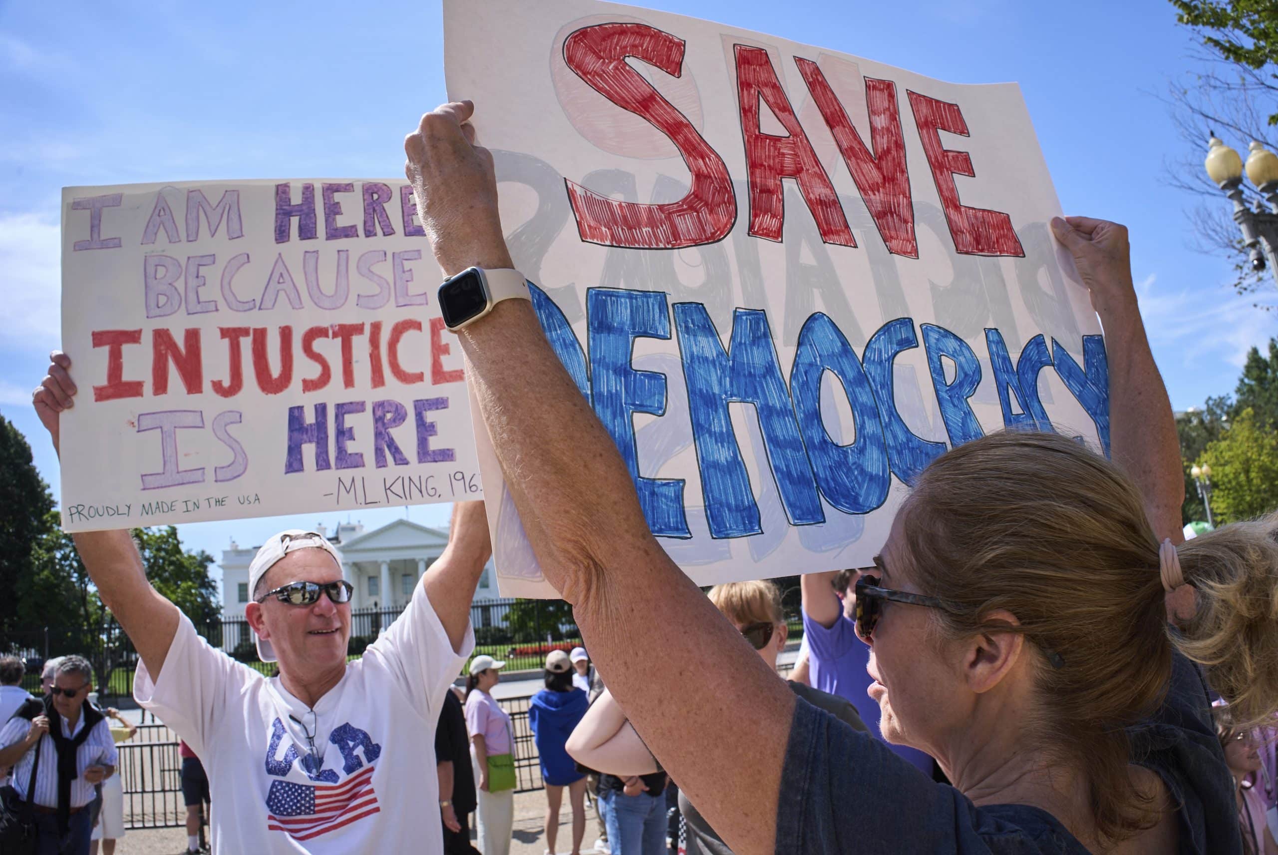 Save Democracy DC scaled - Bucks County Beacon - OPINION: Democracy Requires Our Attention, All The Time