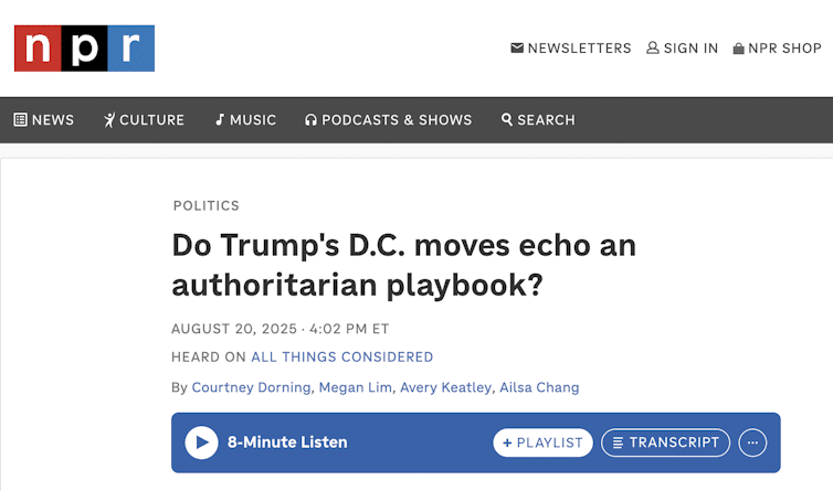 image 2 - Bucks County Beacon - Why Journalists Are Reluctant to Call Trump an Authoritarian – and Why That Matters for Democracy