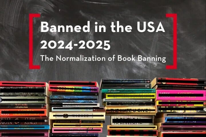 Banned in the USA 2024 2025 Featured Image jpg - Bucks County Beacon - INTERVIEW: The Normalization of Book Banning in the United States, With PEN America's Sabrina Baêta